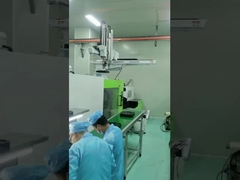 टर्नओवर और परिवहन स्वच्छ कक्ष के लिए काले और रंगीन क्षैतिज वेफर शिपर